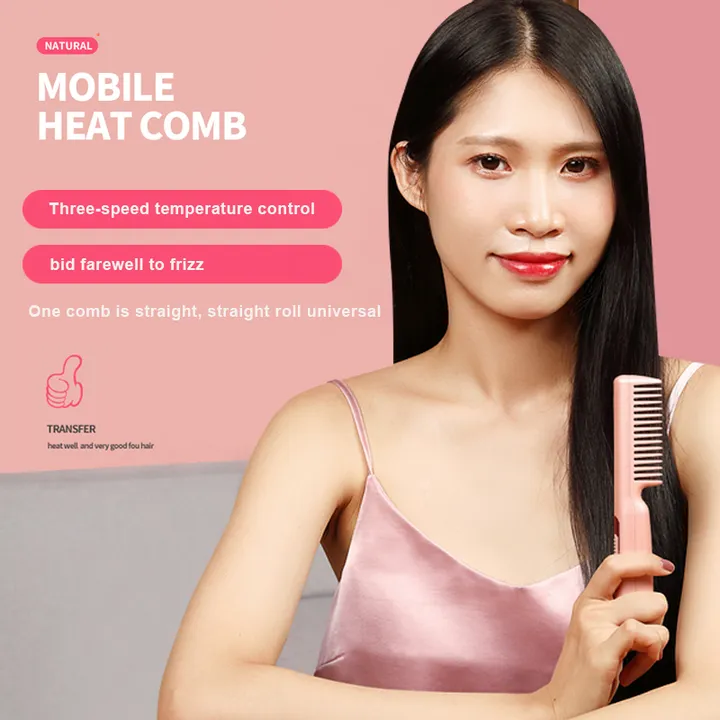 مشط فرد اللاسلكي-Cordless straightening comb