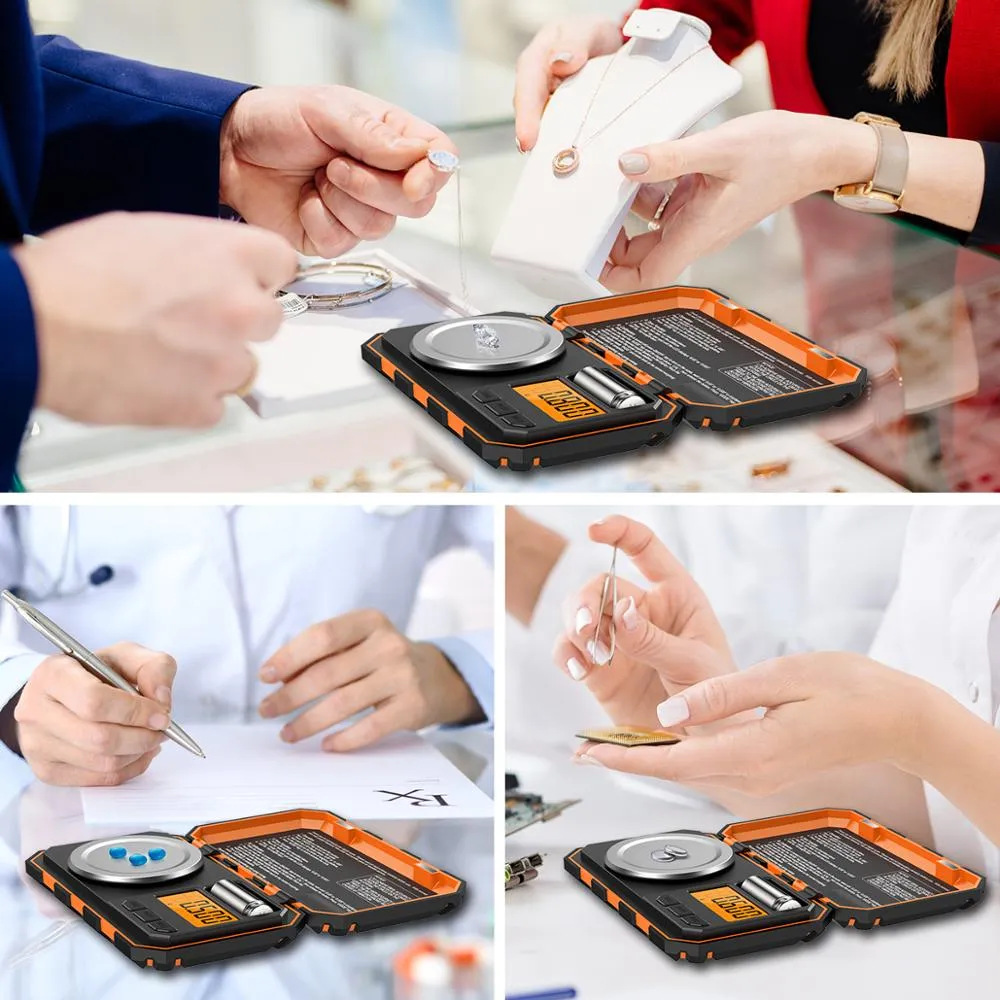 0.001g - 20g Portable Digital Pocket Scale With Calibration Weight