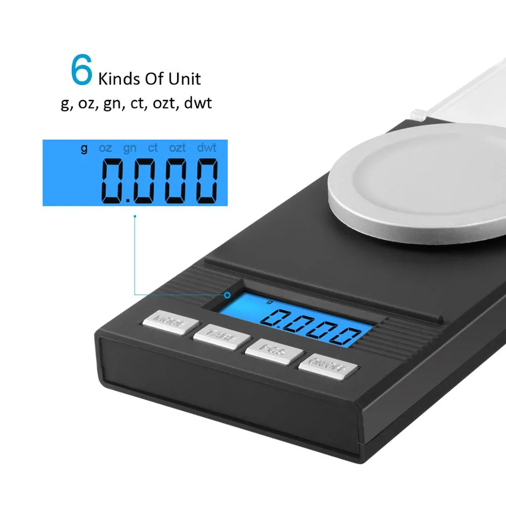 0.001g - 50g Mini Digital Kitchen Scale Scale