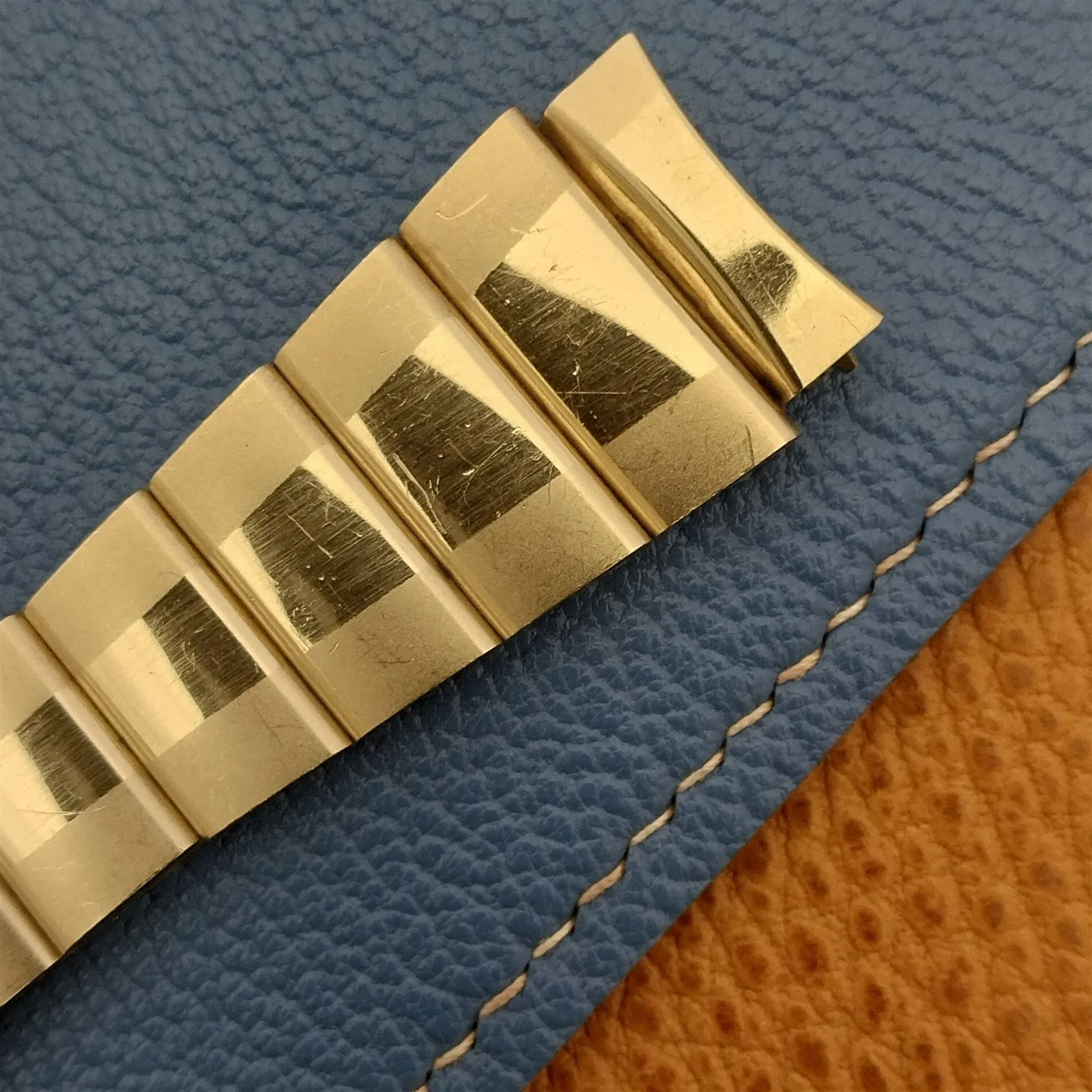 19mm Intersil LED 10k Gold-Filled LED LCD Classic 1970s Vintage Watch Band