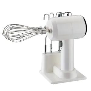 20cm Cordless Hand Mixer | With Stand | For Home Cooking & Baking