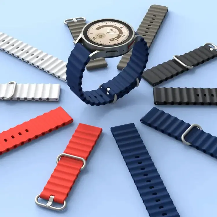 20MM OCEAN LOOP SILICON STRAPS FOR HAYLOU WATCH RS4 & RS4 PLUS