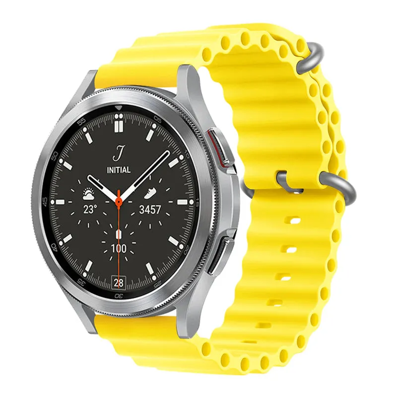 20MM OCEAN LOOP SILICON STRAPS FOR HAYLOU WATCH RS4 & RS4 PLUS