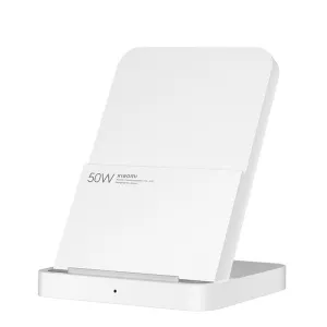 50W Vertical Air Cooled Wireless Charger White
