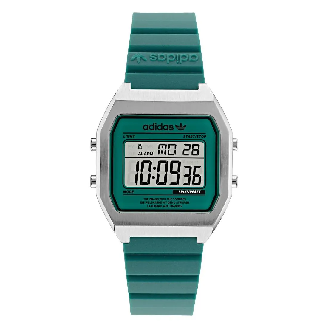 Adidas Originals Digital Two Unisex Grey 36 mm Dial Digital Watch - AOST22076