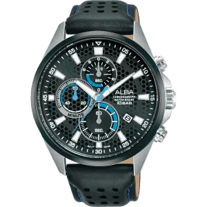 Alba Active Sports Chronograph Black Dial Mens Watch AM3879X