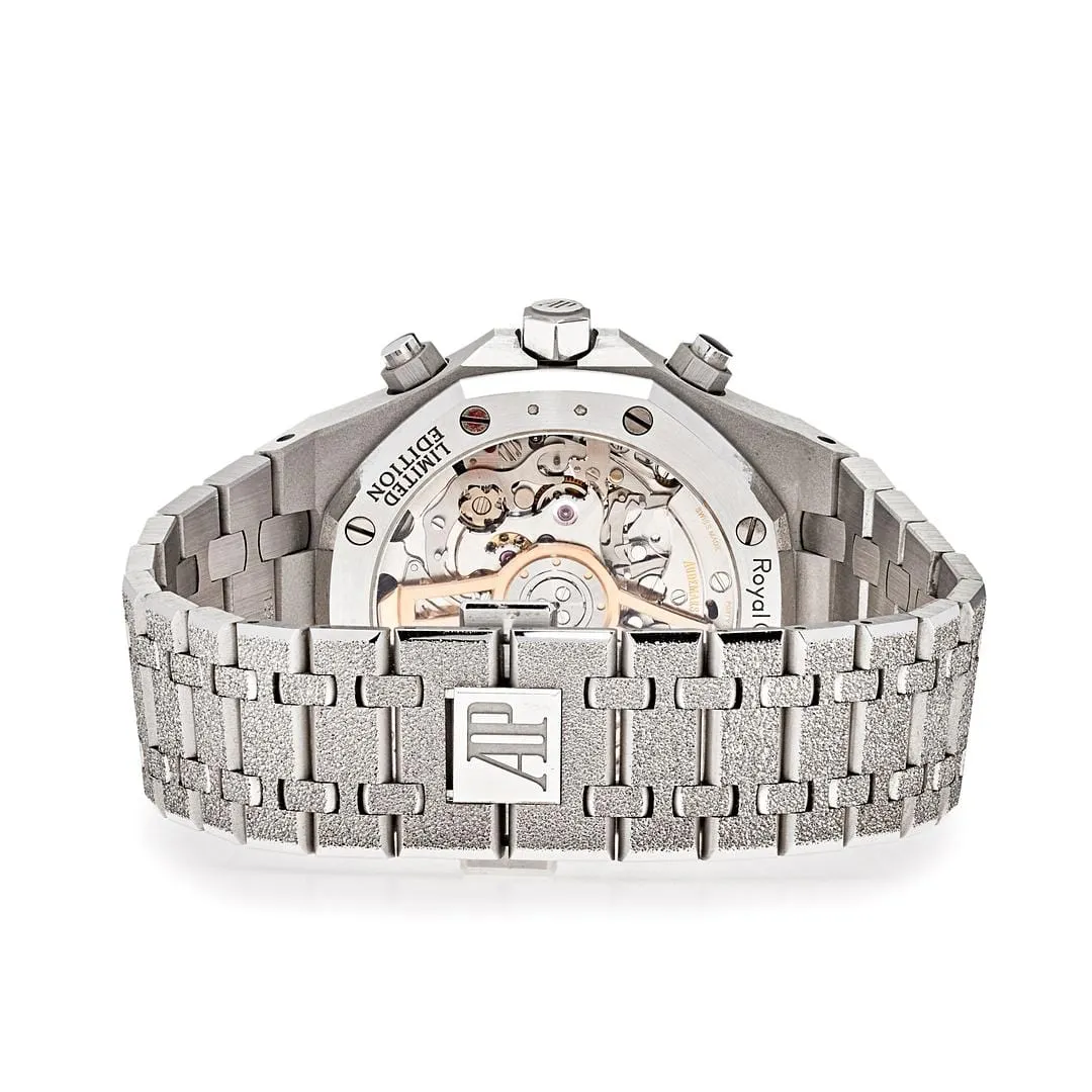 Audemars Piguet Royal Oak 26239BC.GG.1224BC.01 Chronograph Frosted White Gold Limited Edition