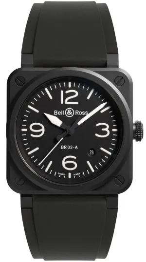 Bell & Ross BR 03 Auto Black Matt Ceramic