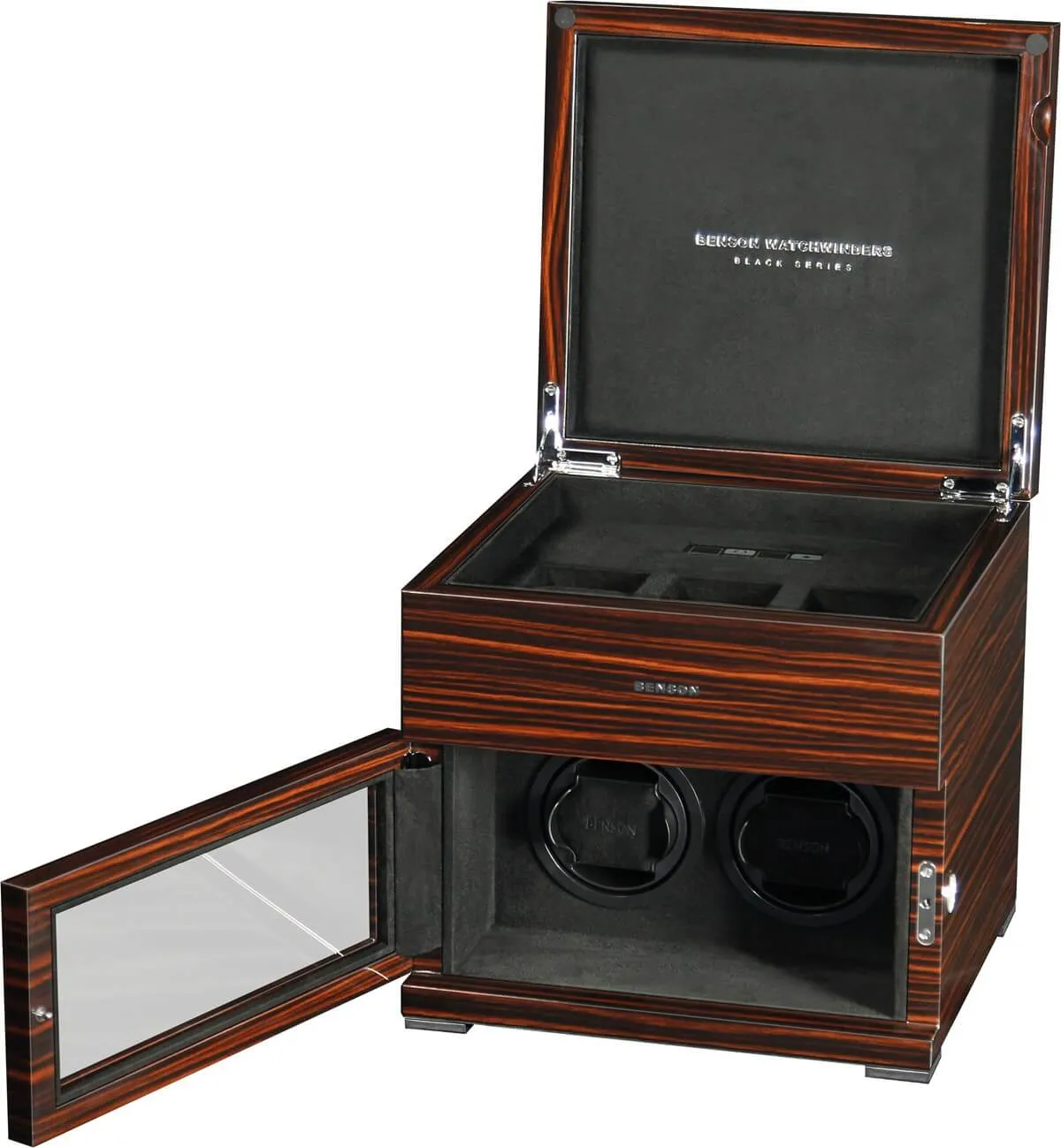 Benson Watch Winder Black Series 2.16.MA Macassar