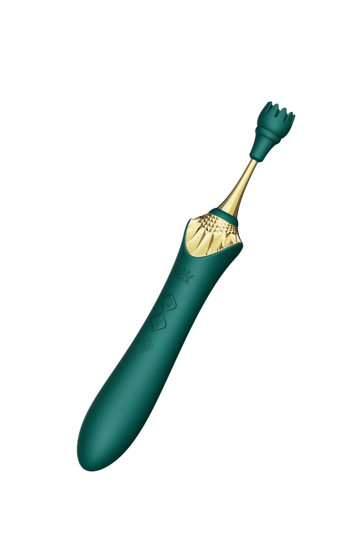 Bess 2 Clitoral Massager - Turquoise Green