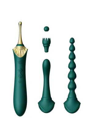 Bess 2 Clitoral Massager - Turquoise Green