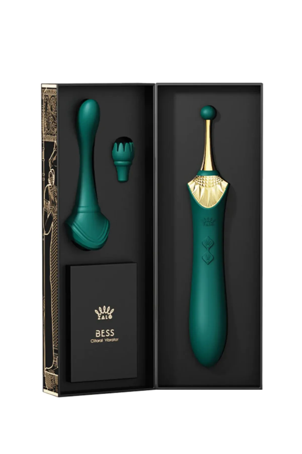 Bess Clitoral Massager - Turquoise Green