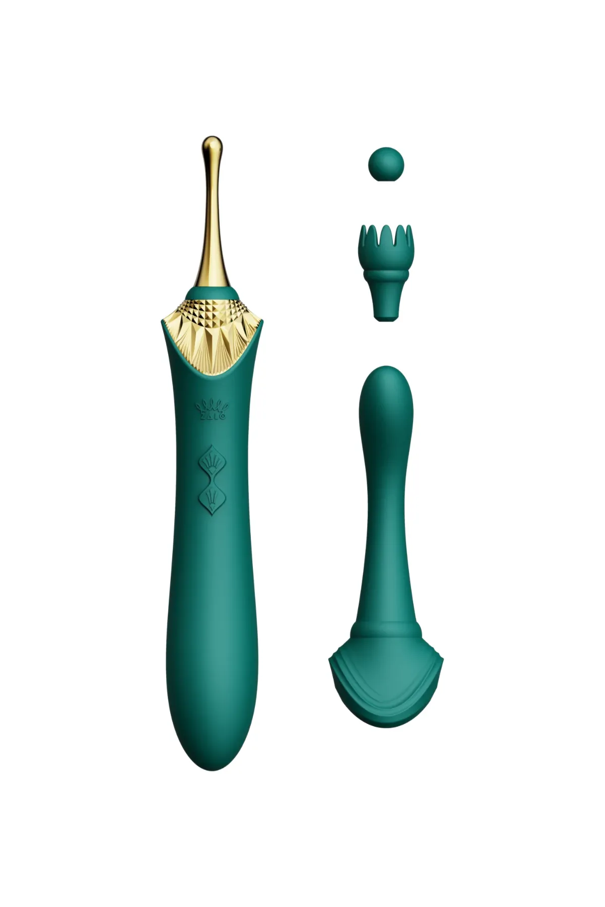 Bess Clitoral Massager - Turquoise Green