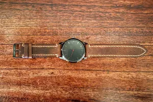 Black Buckle Watch Strap