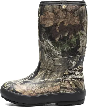 Bogs Kids Classic Waterproof Rain Boot, No Handles - Camo Green, Size 12 Little Kid