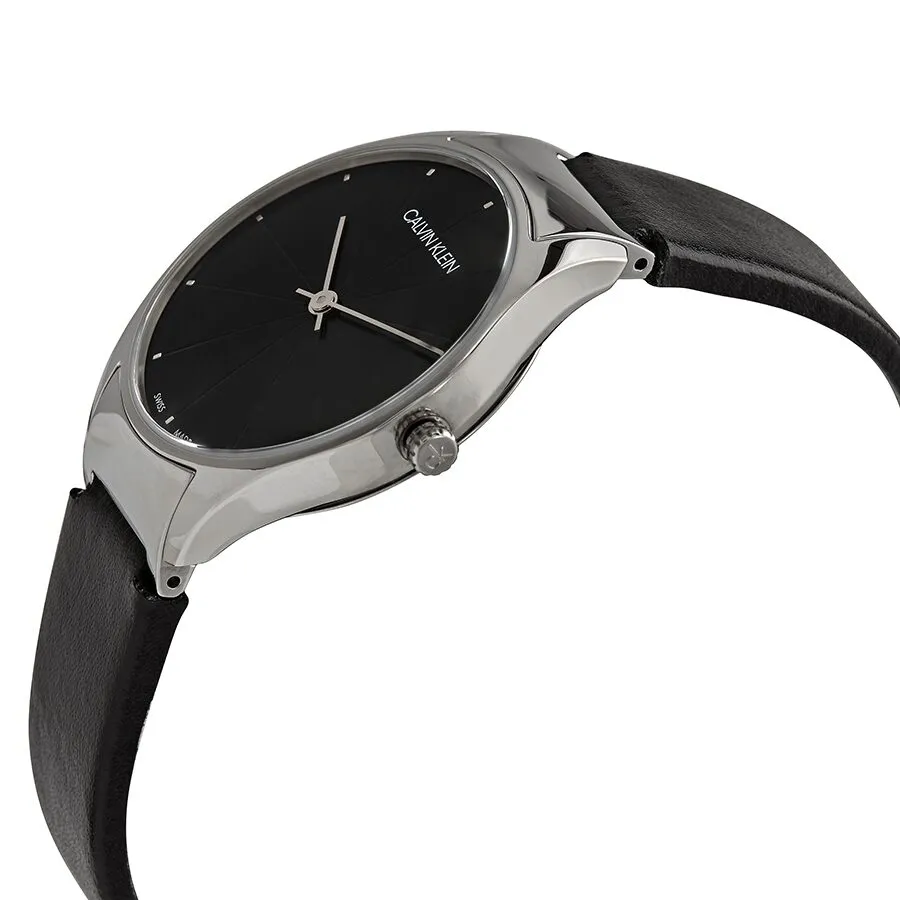 Calvin Klein Classic Quartz Black Dial Ladies Watch K4D221CY
