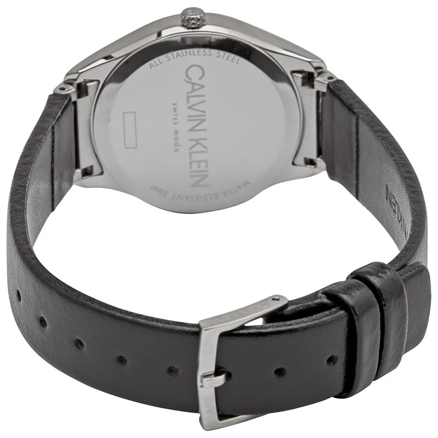 Calvin Klein Classic Quartz Black Dial Ladies Watch K4D221CY