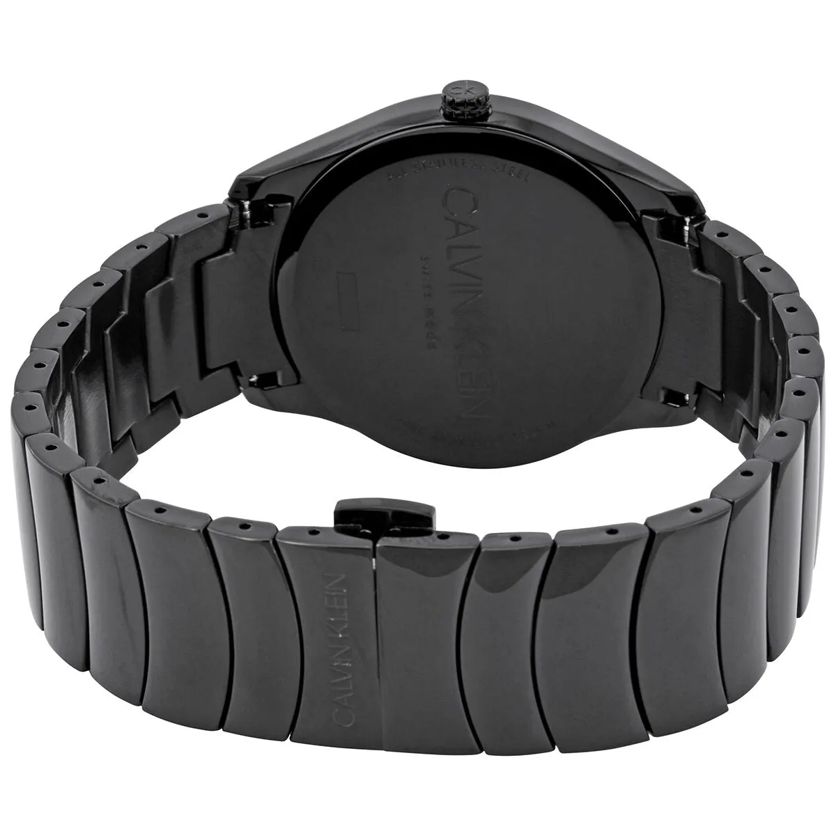 Calvin Klein Classic Too Quartz Black Dial Unisex Watch K4D21441