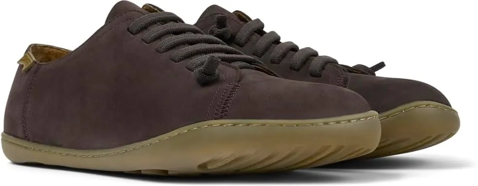 Camper Peu Mens Fashion Sneakers - Ultra-Comfortable Leather Barefoot Shoes for Men with Comfort Footbed and Breathable Lining, Natural Foot Shape