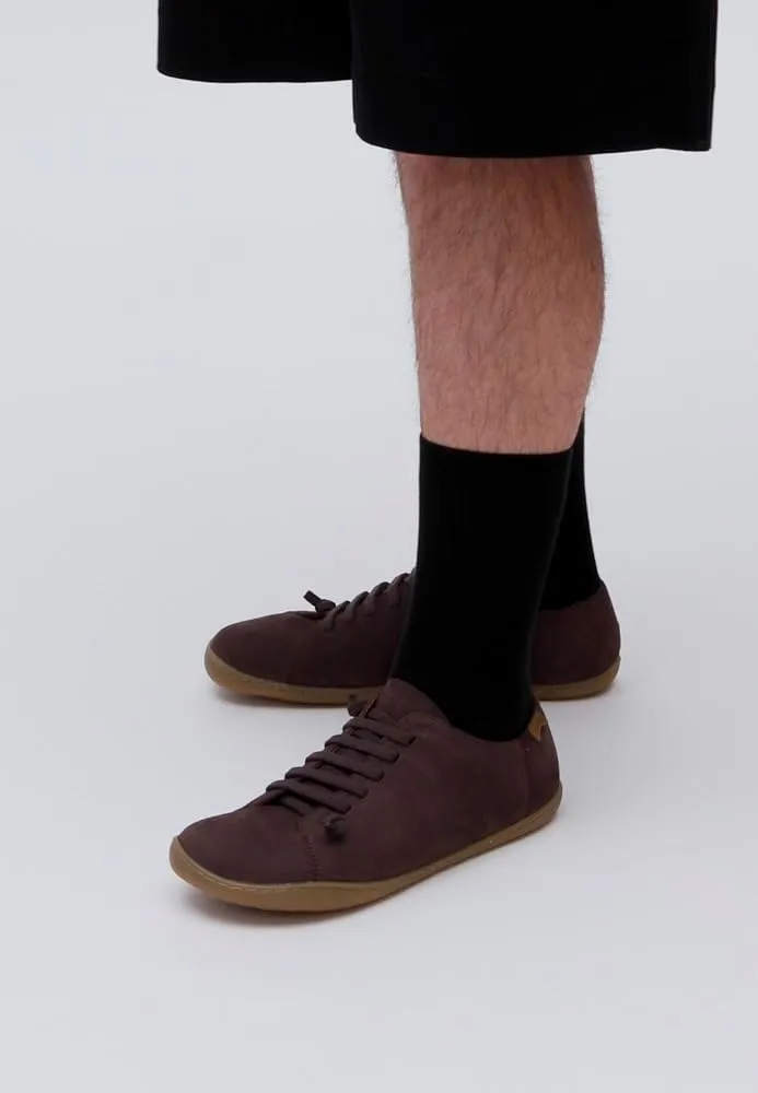 Camper Peu Mens Fashion Sneakers - Ultra-Comfortable Leather Barefoot Shoes for Men with Comfort Footbed and Breathable Lining, Natural Foot Shape