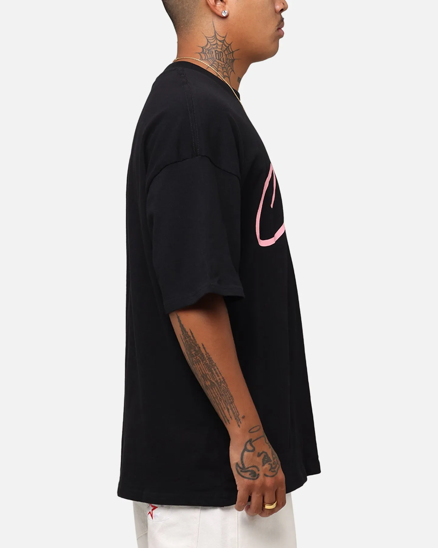 Carre International Script T-Shirt Black