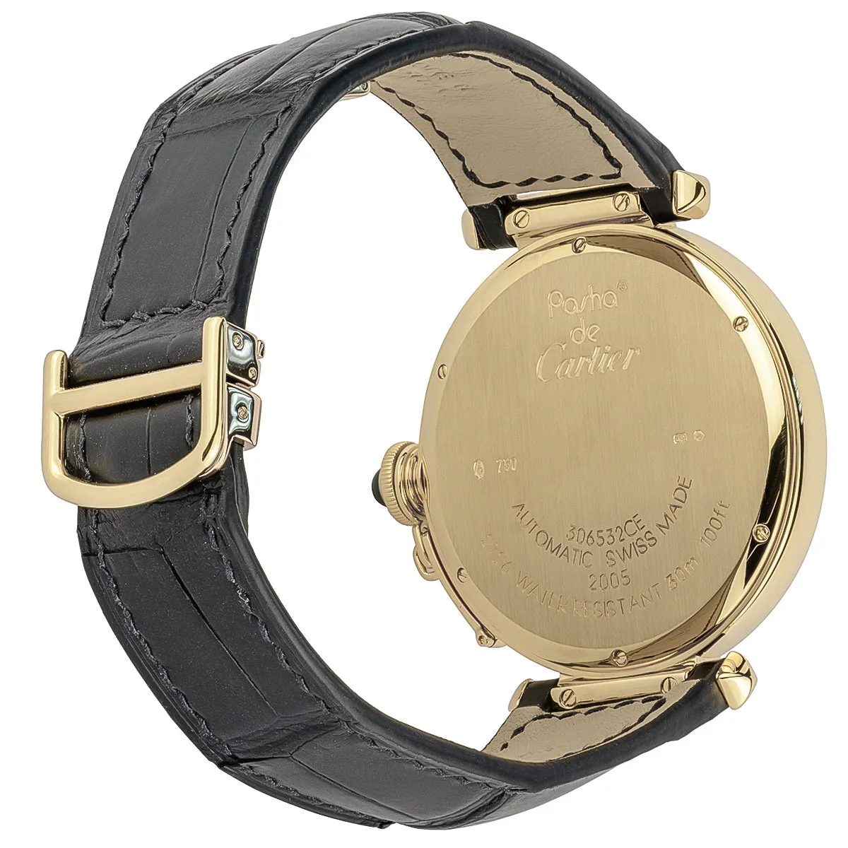 Cartier Pasha 18K Yellow Gold Unisex Watch