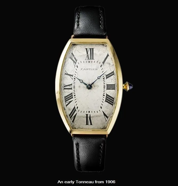 Cartier Tonneau Ladies Mechanical Handwound Watch - 18K Rose Gold