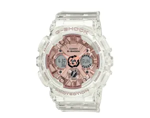 Casio G-Shock GMAS120 S Series Metallic Face Analog Digital Skeleton Resin Women's Watch