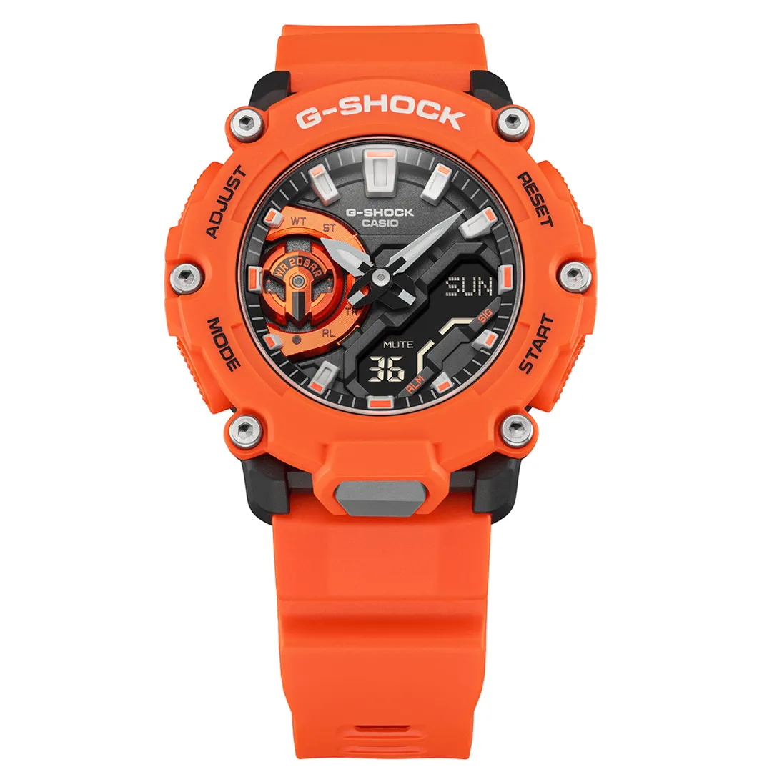 Casio G-Shock Men's Orange Watch GA-2200M-4AER