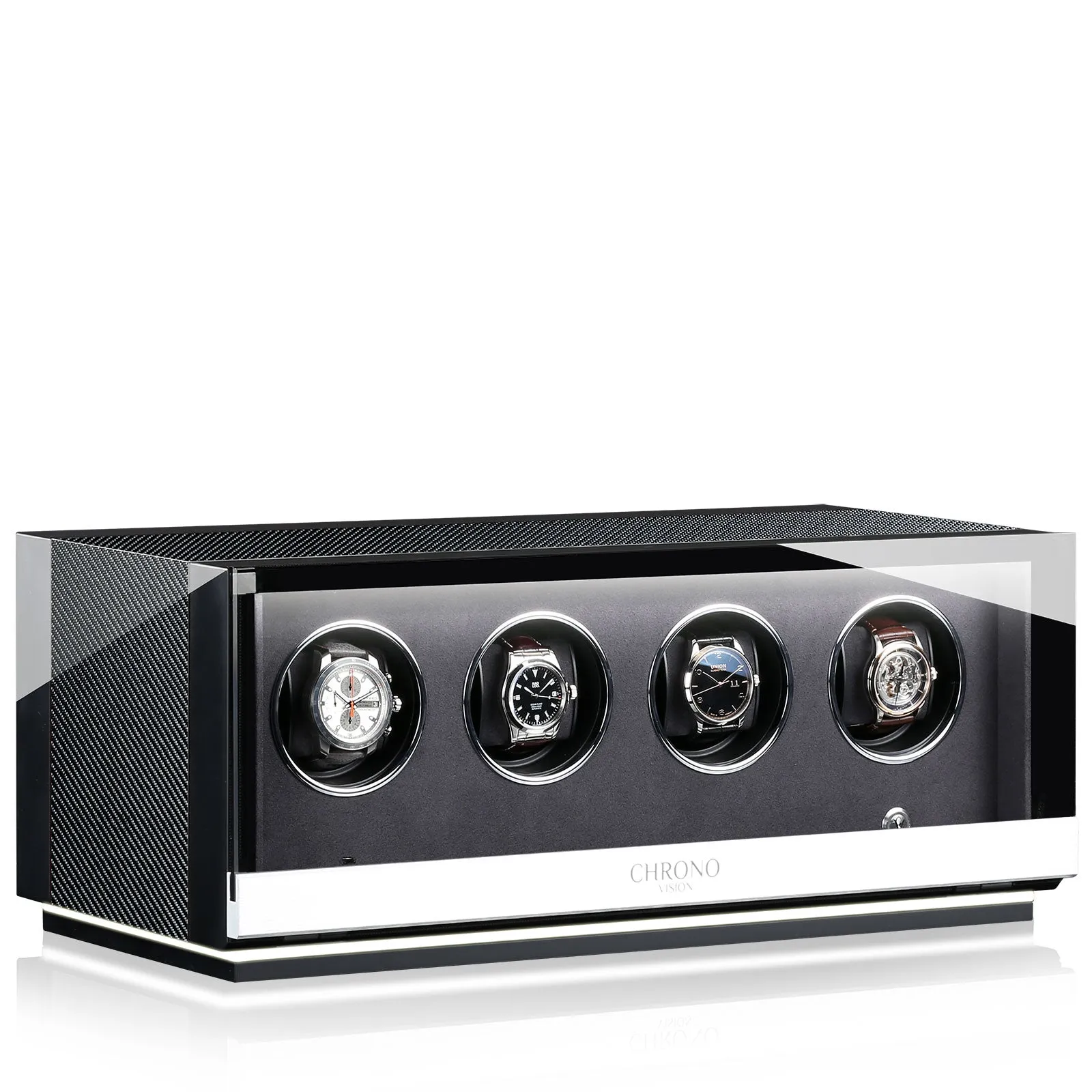 Chronovision Watch Winder Ambiance IV Carbon Black High Gloss