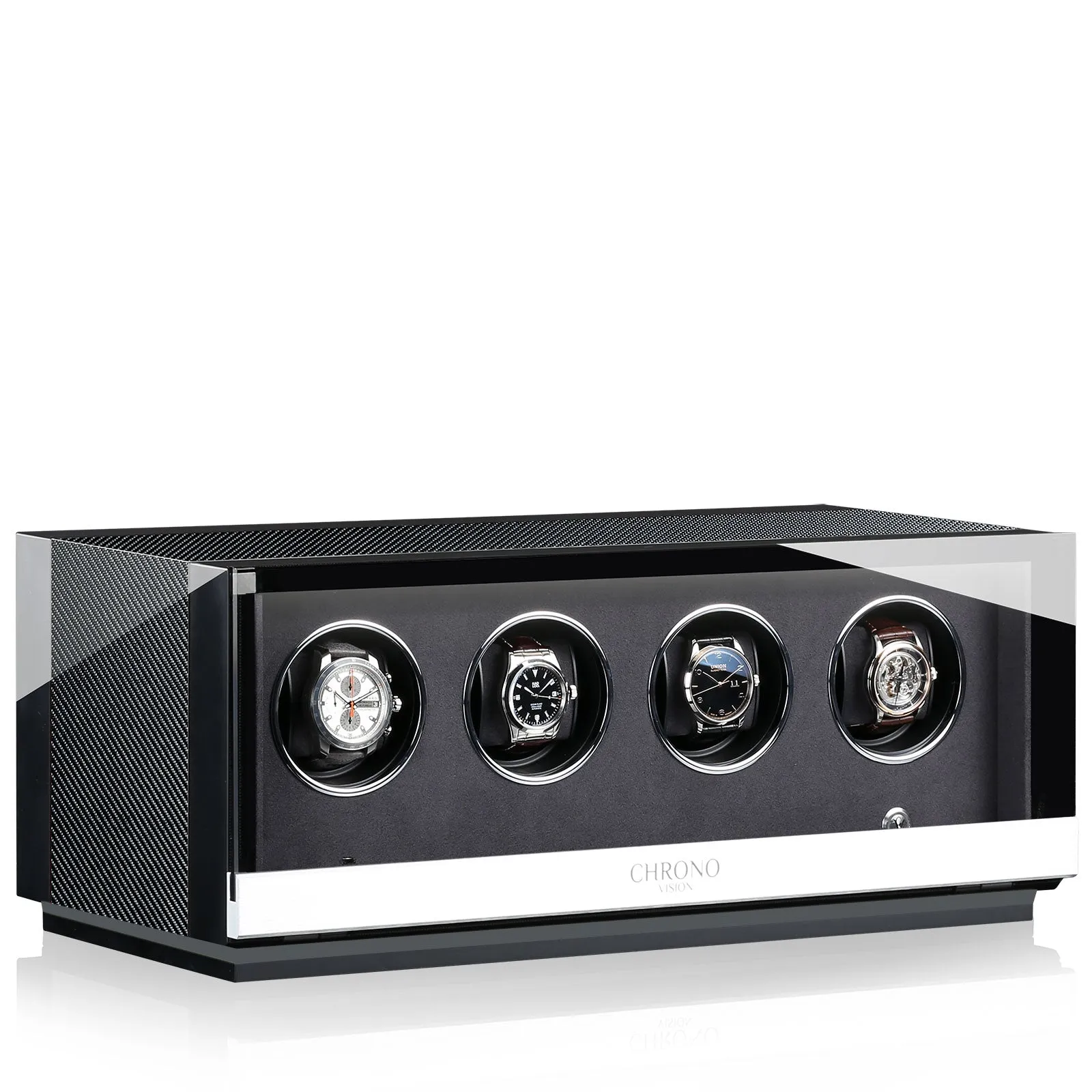 Chronovision Watch Winder Ambiance IV Carbon Black High Gloss