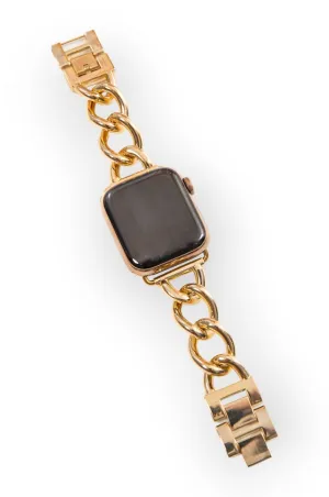 Chunky Gold Chain Smartwatch Band
