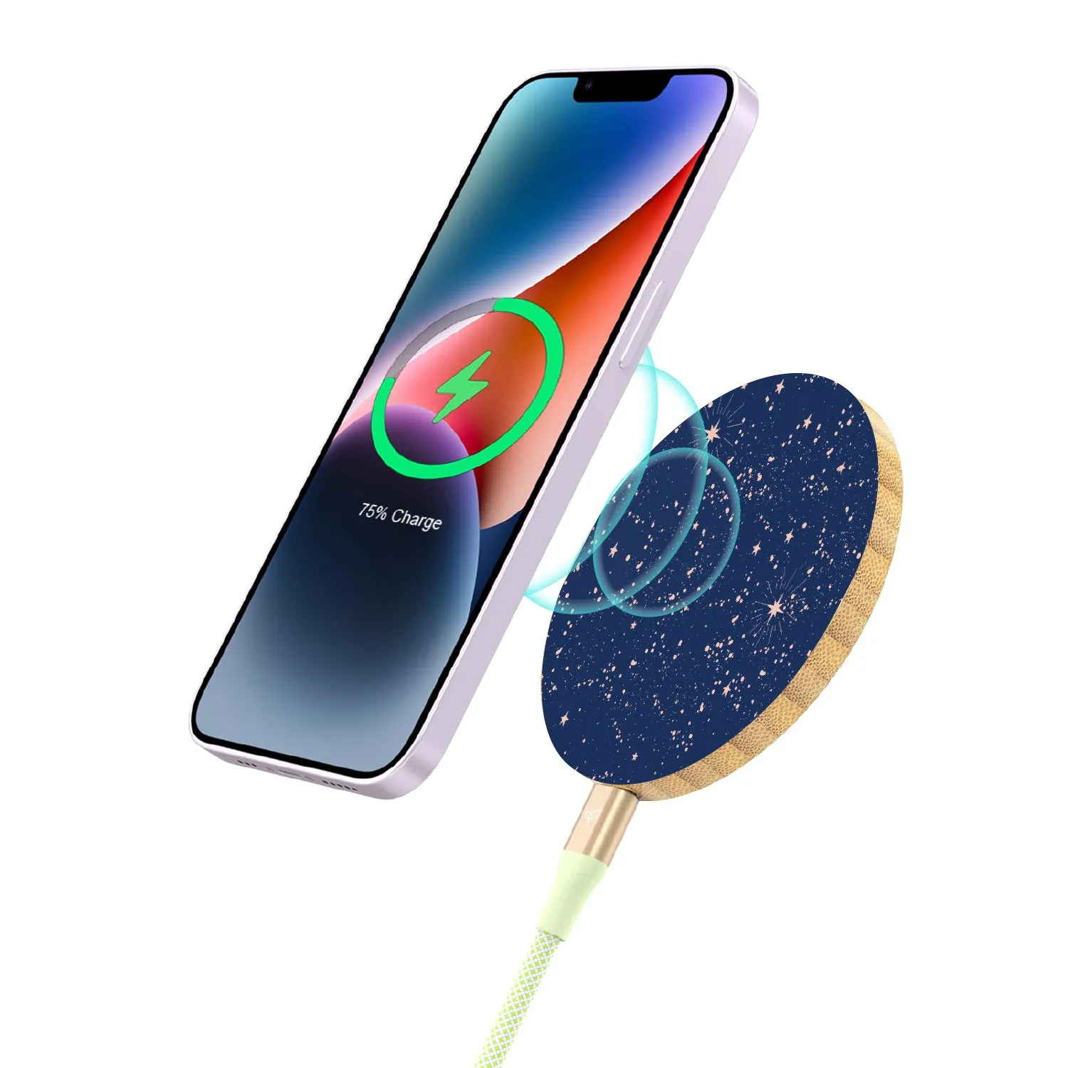 Constellations - Bamboo Wireless Charger