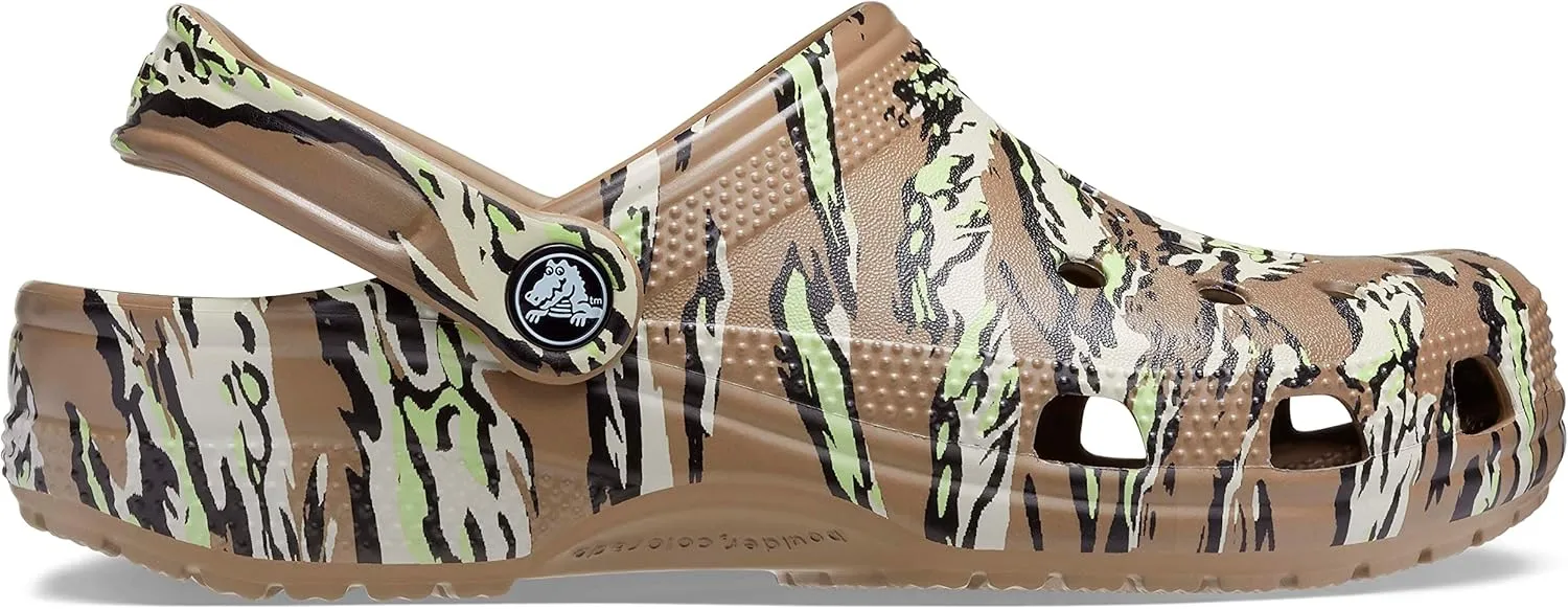 Crocs Unisex-Adult Classic Printed Camo Clog