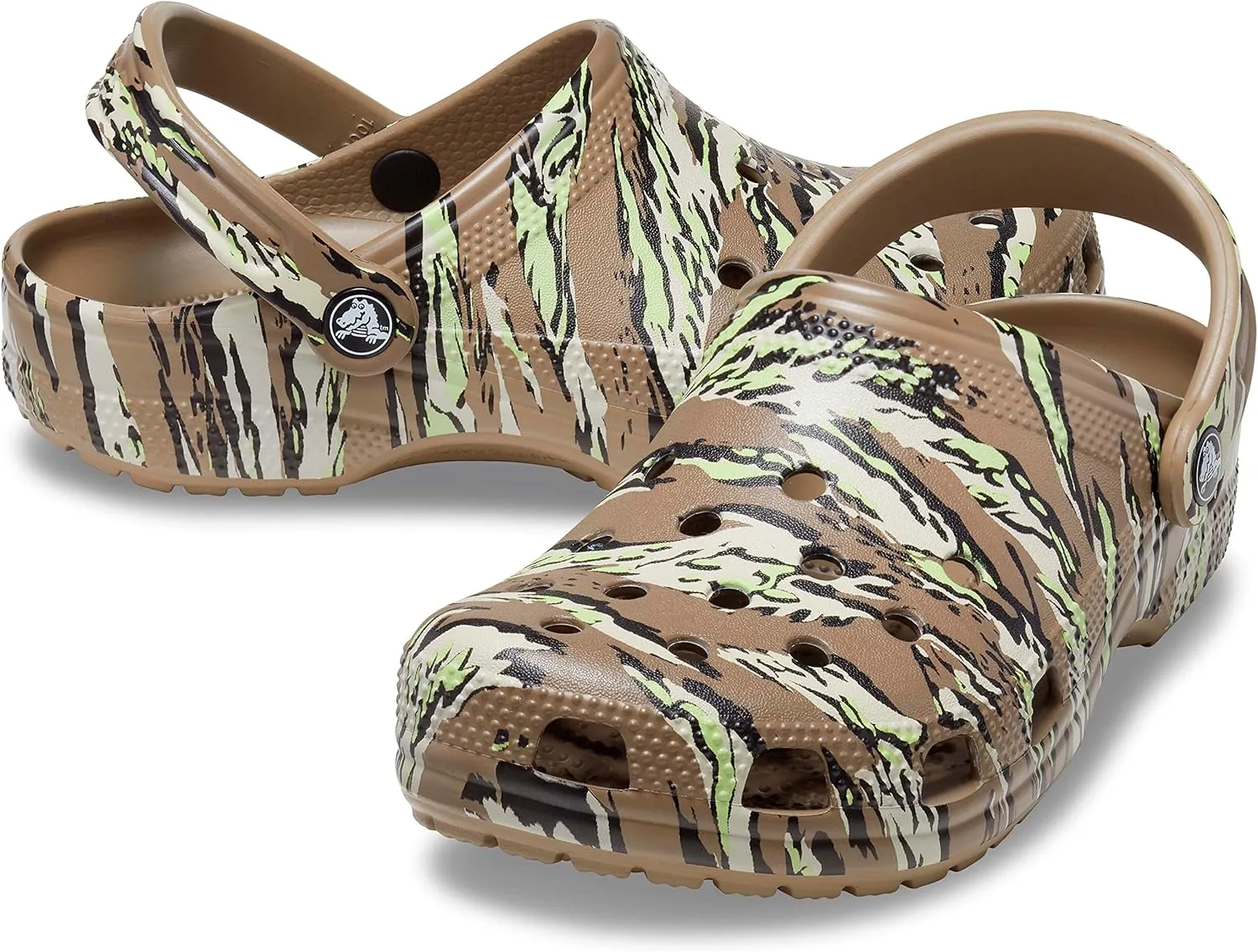 Crocs Unisex-Adult Classic Printed Camo Clog