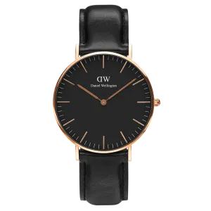 Daniel Wellington Men's Black Classic Sheffield DW00100133