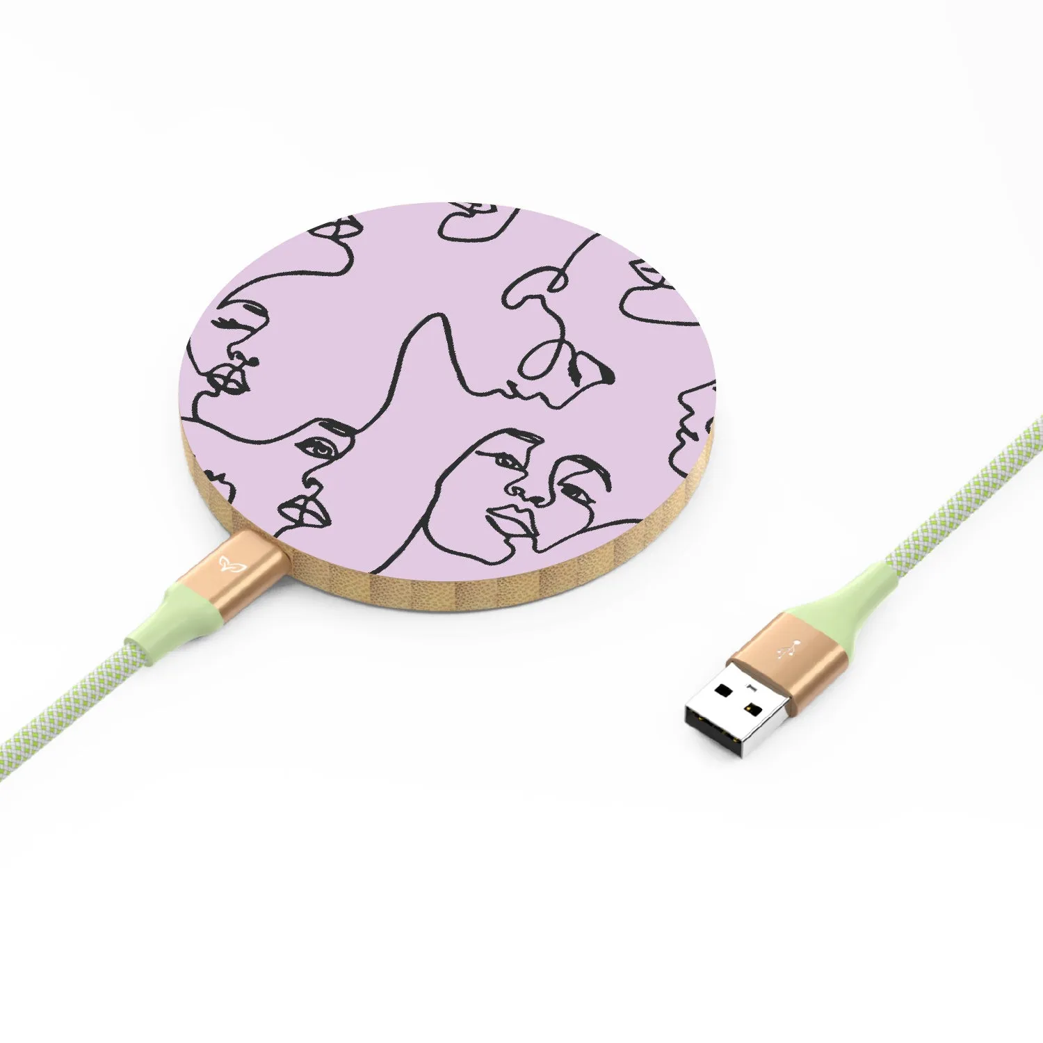 Delicate Touch - Bamboo Wireless Charger