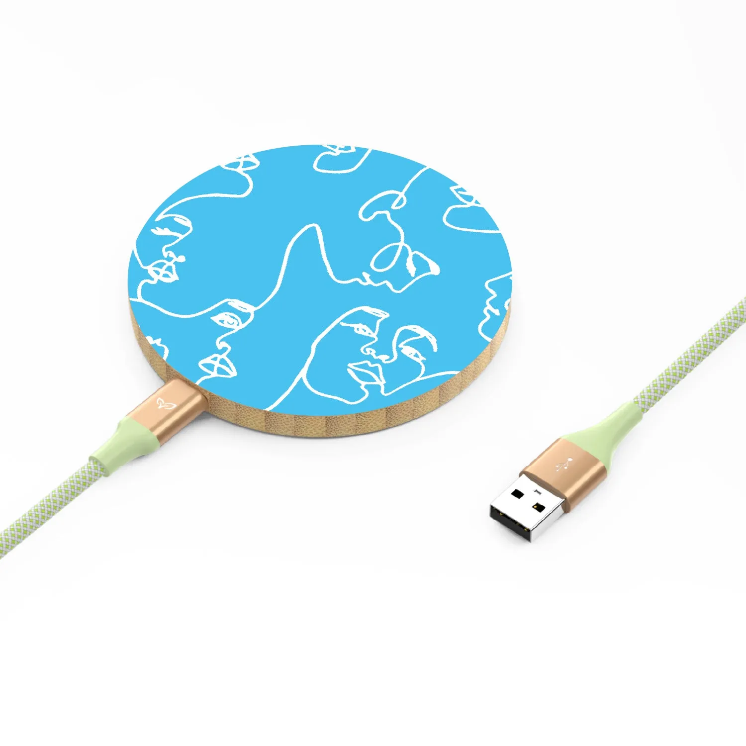 Delicate Touch - Bamboo Wireless Charger