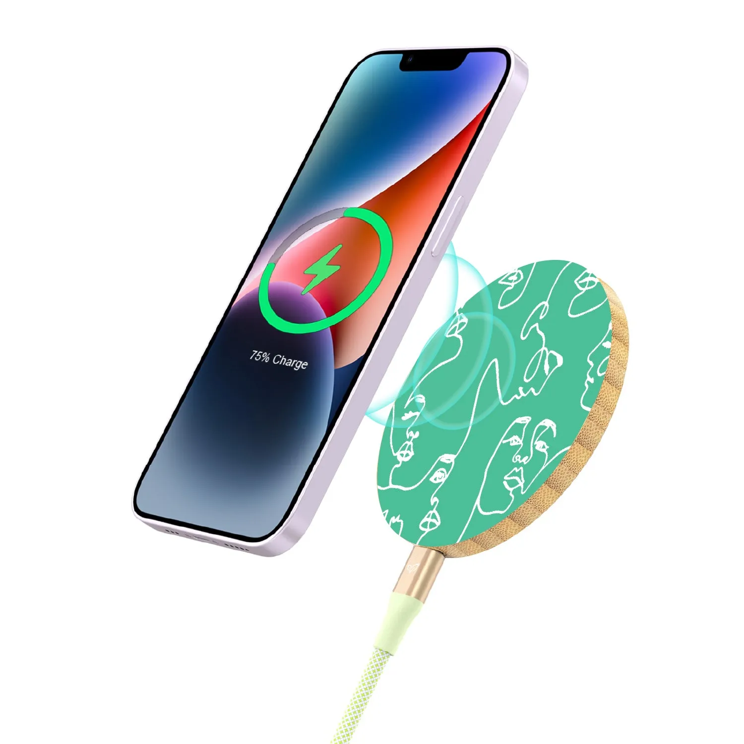 Delicate Touch - Bamboo Wireless Charger