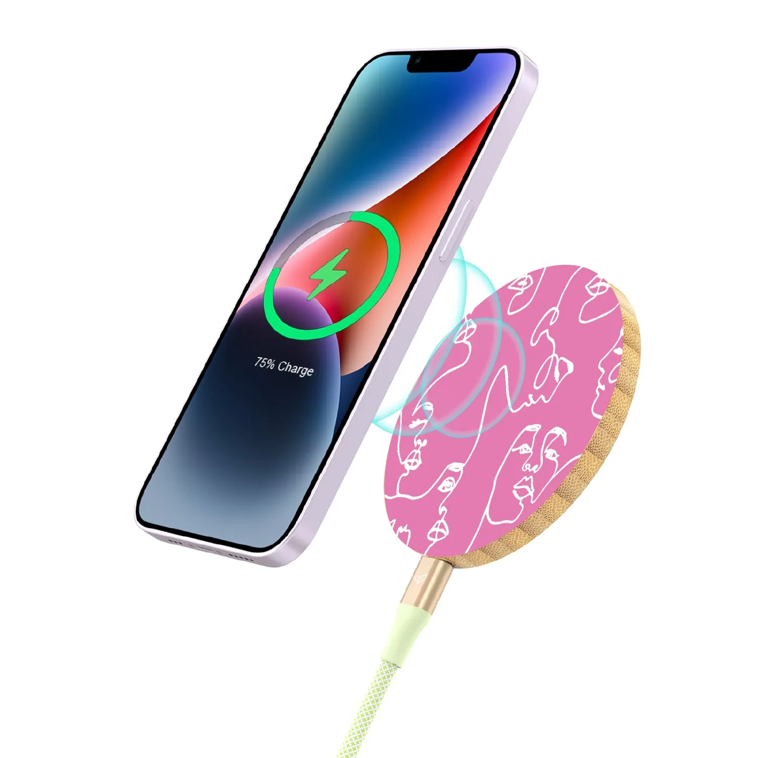 Delicate Touch - Bamboo Wireless Charger