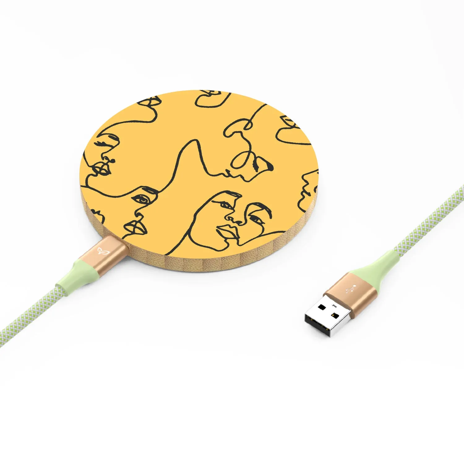Delicate Touch - Bamboo Wireless Charger