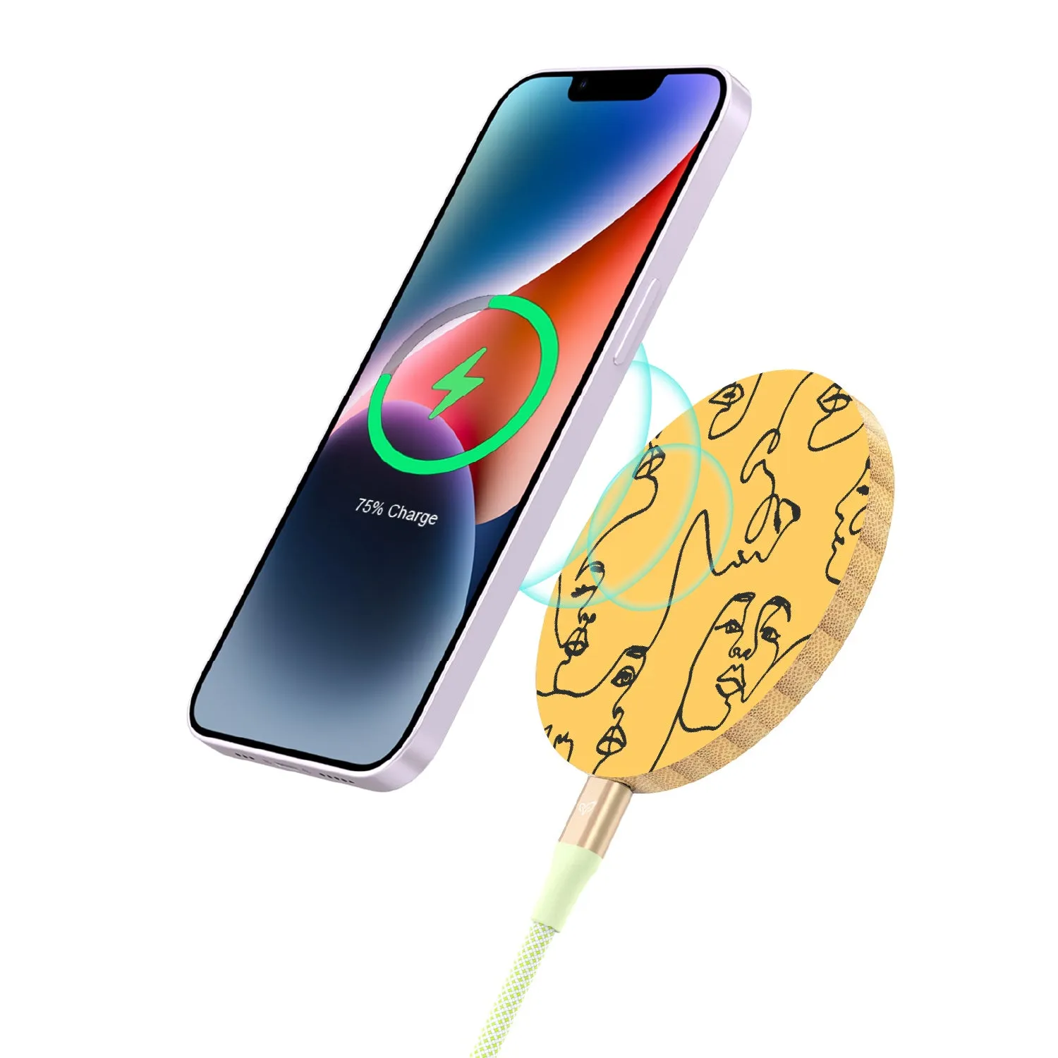 Delicate Touch - Bamboo Wireless Charger