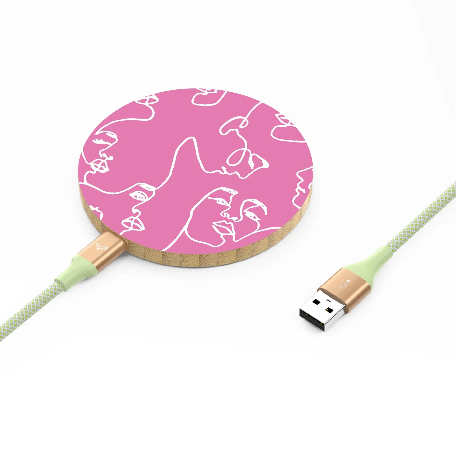 Delicate Touch - Bamboo Wireless Charger