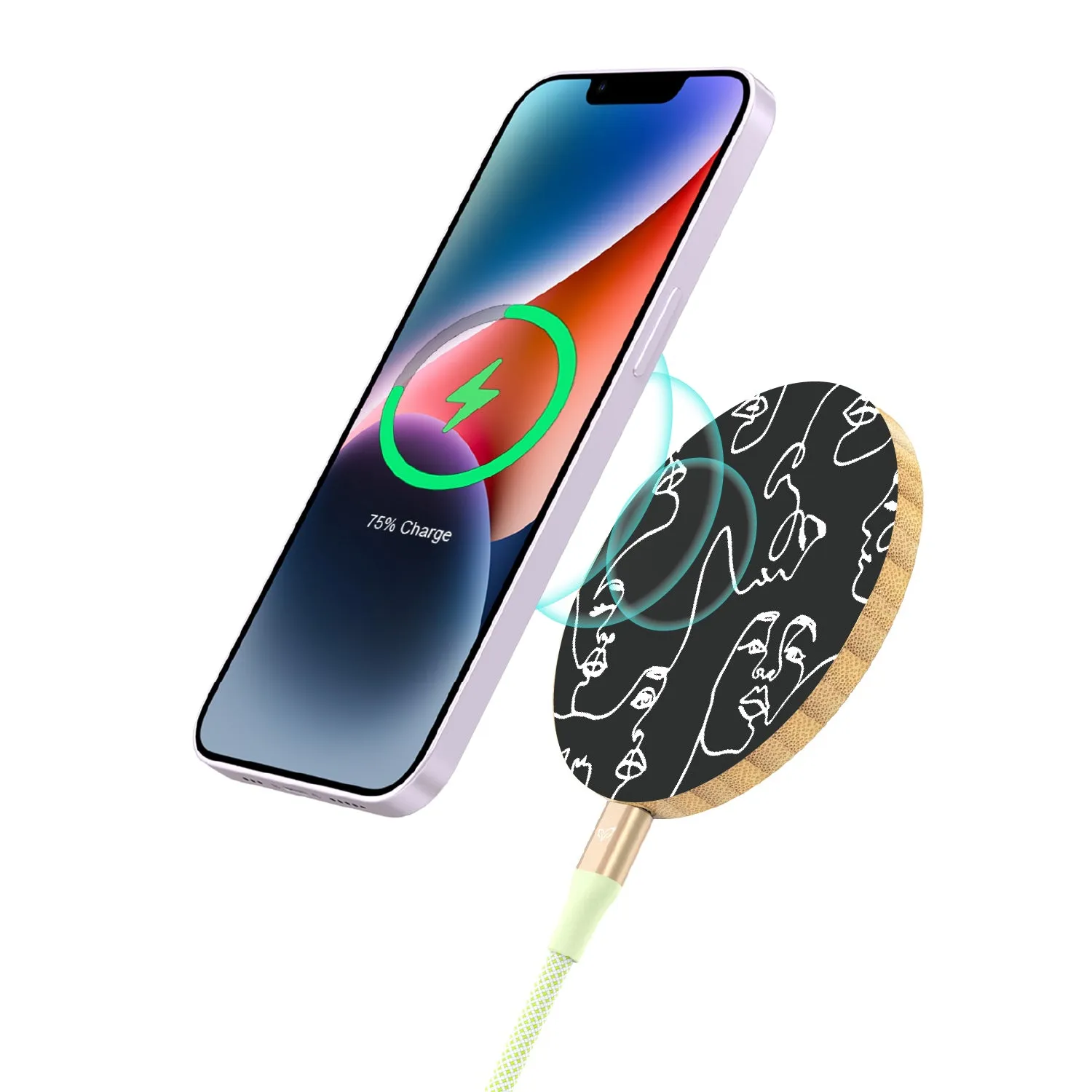 Delicate Touch - Bamboo Wireless Charger