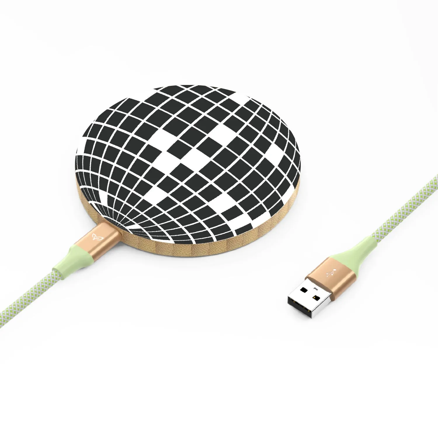 Disco with the Flow - Bamboo Wireless Charger