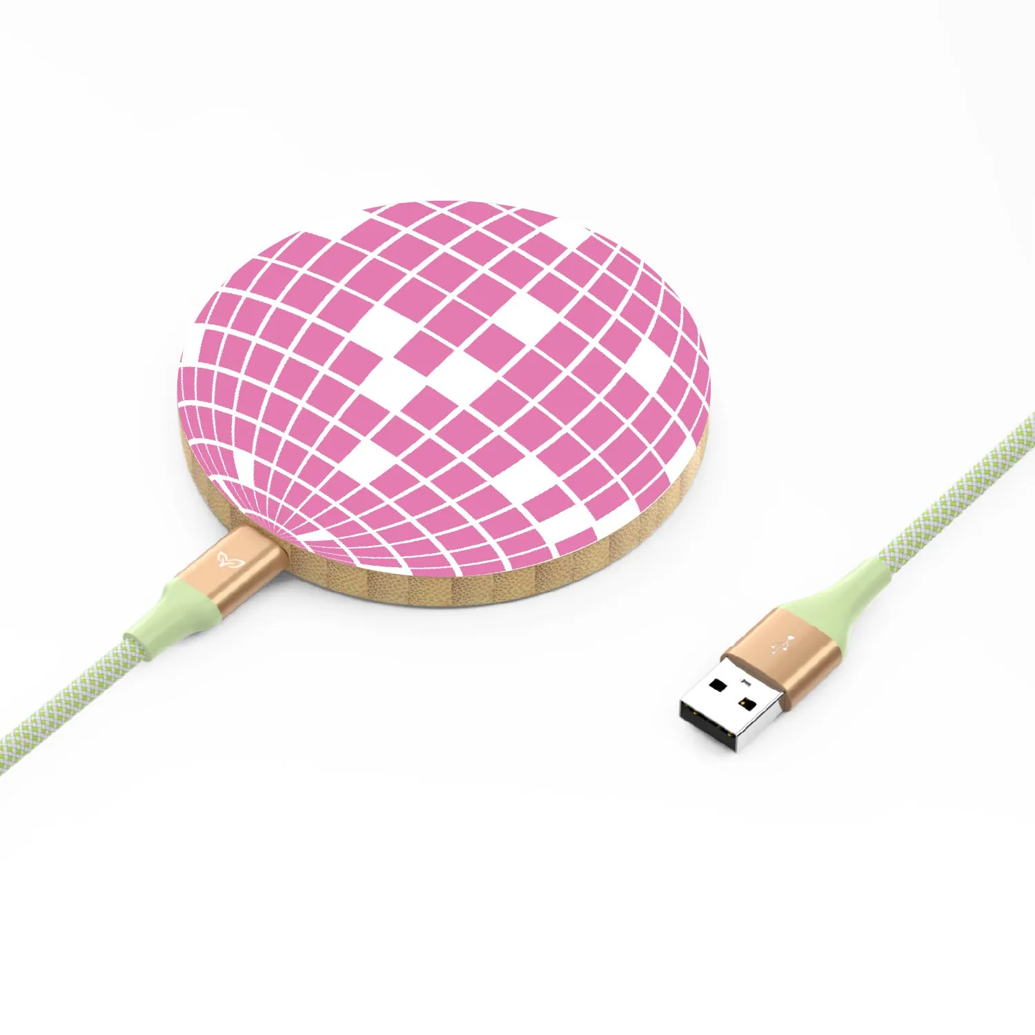 Disco with the Flow - Bamboo Wireless Charger
