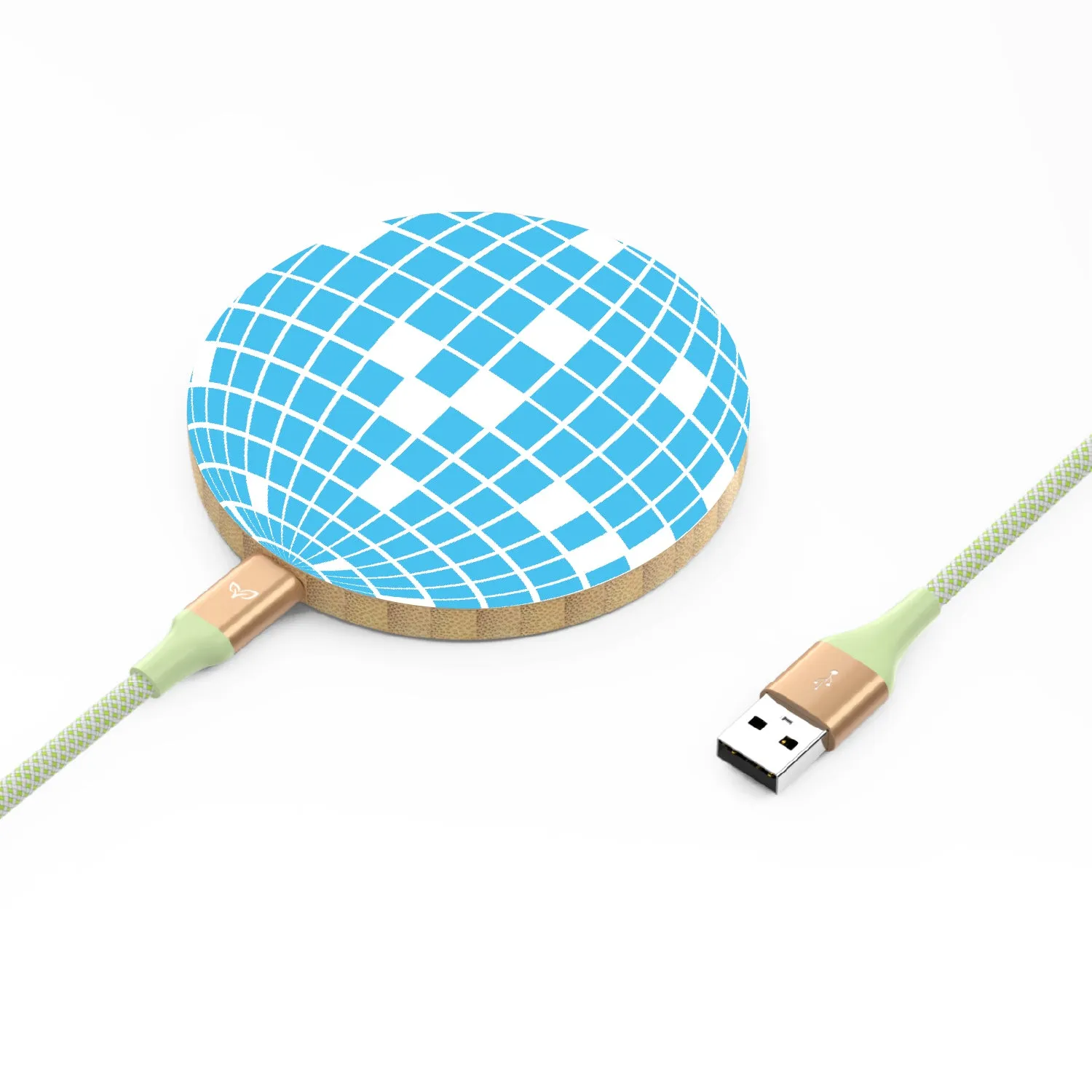 Disco with the Flow - Bamboo Wireless Charger