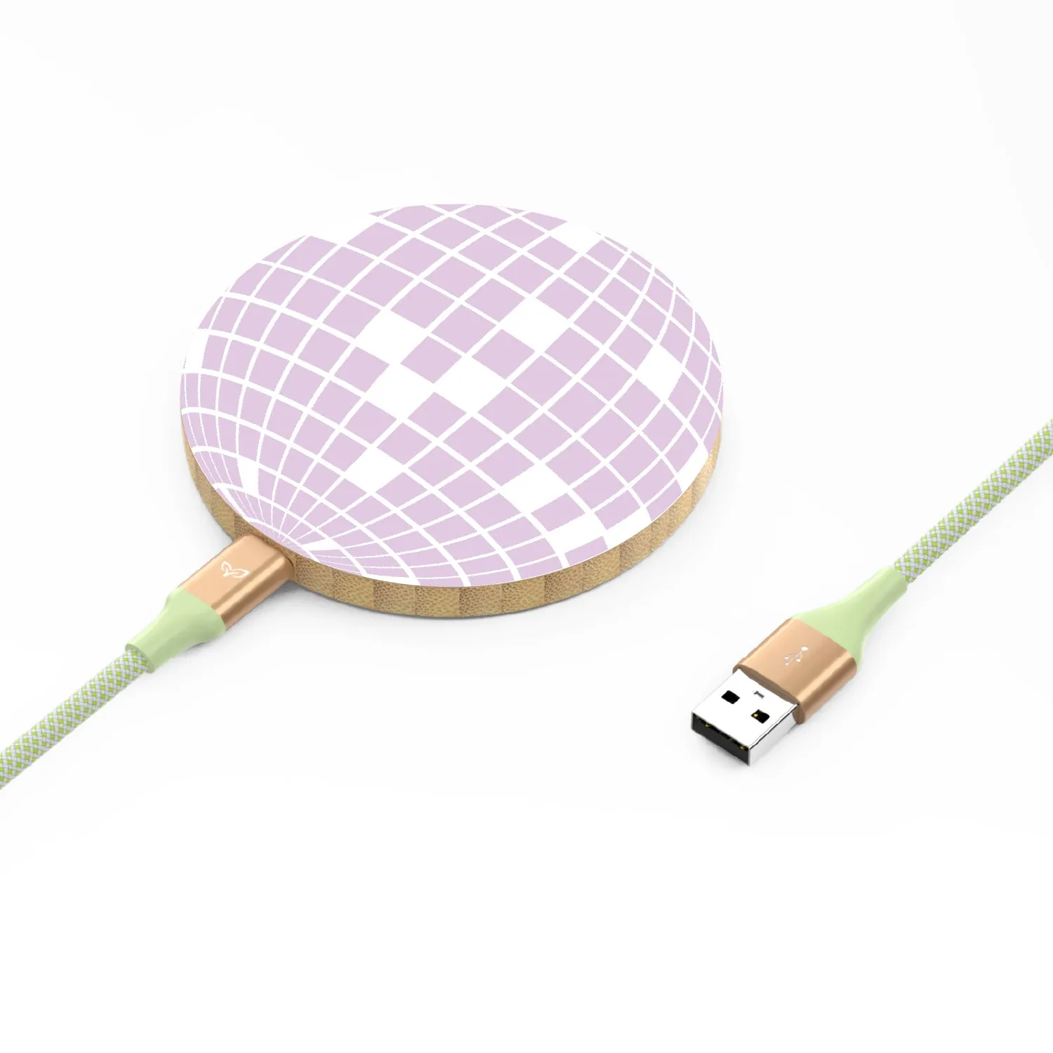 Disco with the Flow - Bamboo Wireless Charger