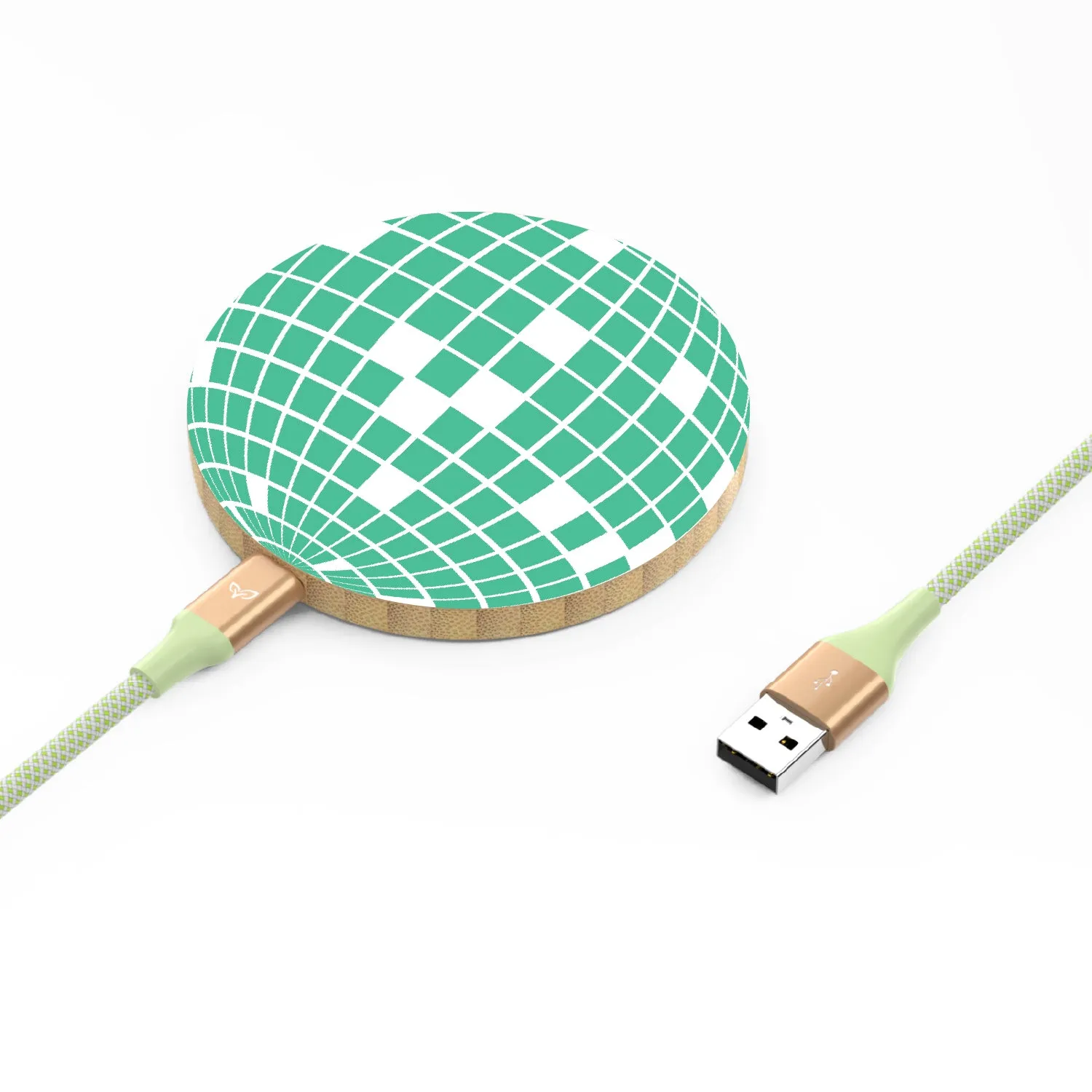 Disco with the Flow - Bamboo Wireless Charger