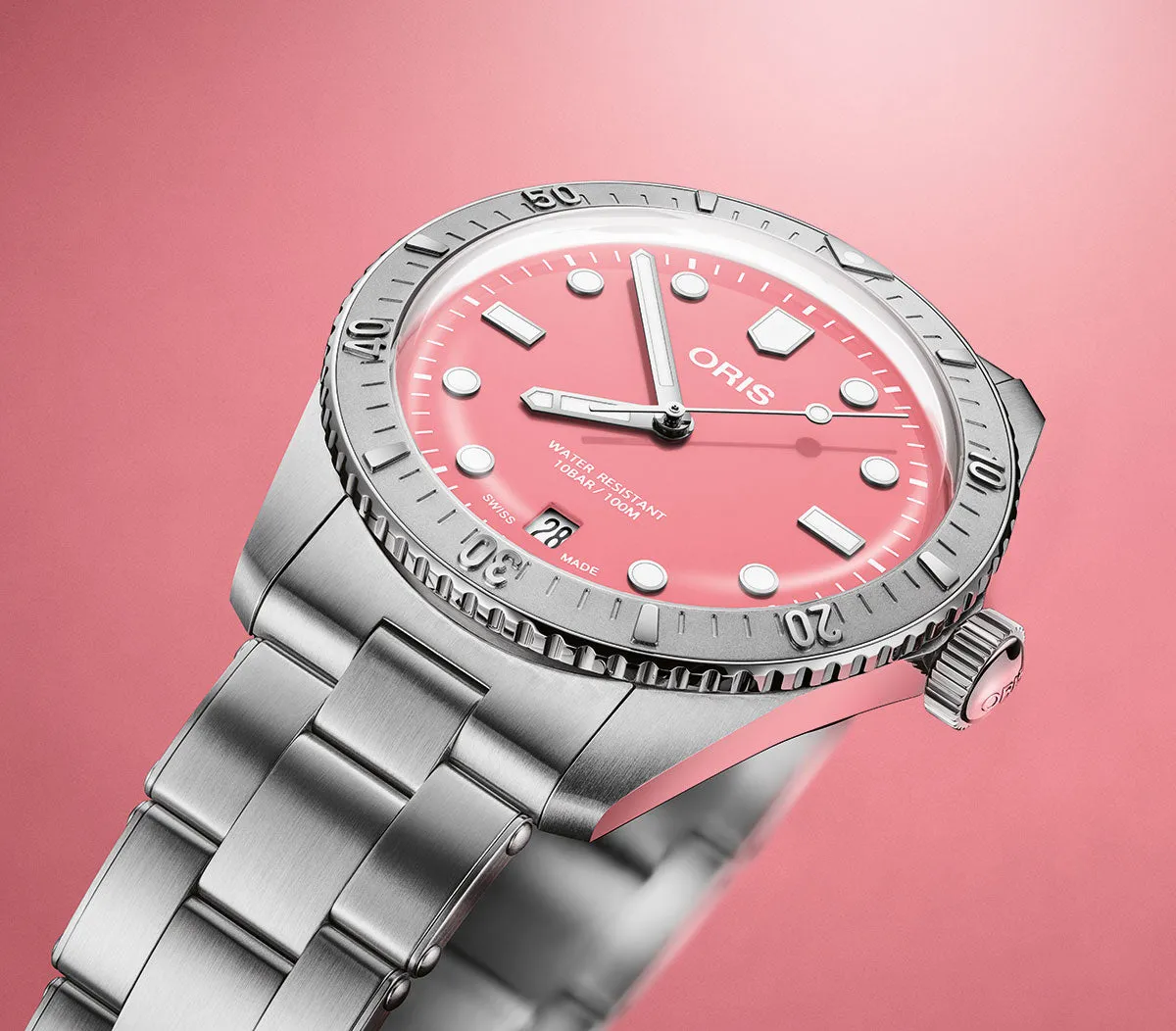 Divers Sixty-Five Cotton Candy Steel